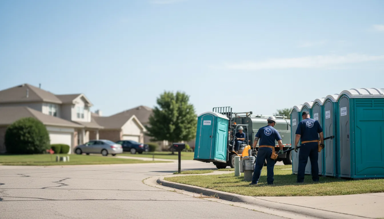 Porta Potty Rental in Rogers, OH near me